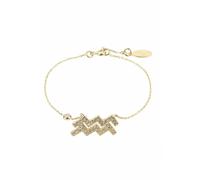 Latelita Women's Zodiac Horoscope Star Sign Bracelet Aquarius in Gold Latelita Gold One Size