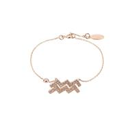 Latelita Women's Zodiac Horoscope Star Sign Bracelet Aquarius in Rose Gold Latelita Rose Gold One Size