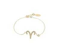Latelita Women's Zodiac Horoscope Star Sign Bracelet Aries in Gold Latelita Gold One Size