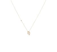 Latelita Women's Zodiac Star Sign Pendant Necklace Rose Gold Virgo in White Latelita White One Size