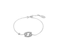 Latelita Zodiac Horoscope Star Sign Bracelet Cancer - Silver - One Size