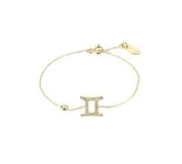 Latelita Zodiac Horoscope Star Sign Bracelet Gemini - Gold