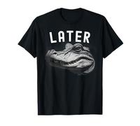 Later Alligator Funny Gator Joke Funny Alligator Saying Pun T-Shirt