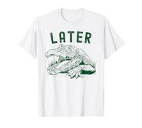 Later Alligator Funny Gator Joke Funny Alligator Saying Pun T-Shirt