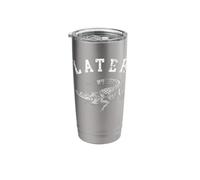 Later Alligator Funny Gator Joke Saying Stainless Steel Insulated Tumbler