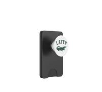 Later Alligator - Funny Vintage Gator Joke Saying PopSockets PopWallet for MagSafe