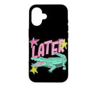 Later Alligator See You After While Crocodile Cute for Women Case for iPhone 16