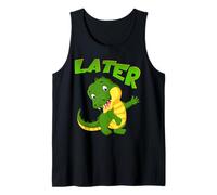 Later Gator Cute Alligator Crocodile Funny Joke Saying Tank Top