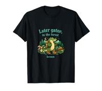 Later Gator Forest Cottagecore Nature Aesthetic Graphic T-Shirt