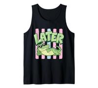 Later Gator Funny Alligator Chill Summer Vibes Tank Top