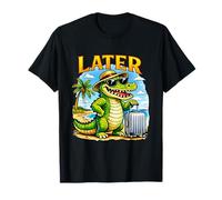 Later Gator Funny Alligator Pun Reptile Dad Joke Men Father T-Shirt
