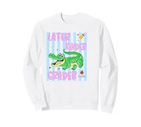 Later Kinder Grader Alligator School Graduate Sweatshirt