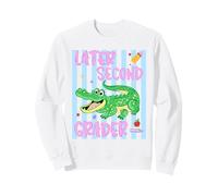 Later Second Grader Alligator School Promotion Sweatshirt