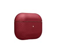 Latercase | Compatible with AirPods Pro 3 | Crimson | Durable AirPods Pro 3 Case | 0.6mm Thin Aramid Fiber, 6 Grams, Precision Lasercut, Full Protection, Nonslip Matte Finish