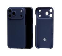 Latercase | Compatible with iPhone 17 Pro Max | Willy Blue | Durable iPhone 17 Pro Max Phone Case | 0.6mm Thin Aramid Fiber, 10 Grams, Precision Lasercut, Full Camera Protection, Nonslip Matte Finish