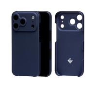 Latercase | Compatible with iPhone 17 Pro | Willy Blue | Durable iPhone 17 Pro Phone Case | 0.6mm Thin Aramid Fiber, 10 Grams, Precision Lasercut, Full Camera Protection, Nonslip Matte Finish