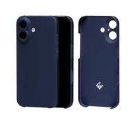 Latercase | Compatible with iPhone 17 | Willy Blue | Durable iPhone 17 Phone Case | 0.6mm Thin Aramid Fiber, 10 Grams, Precision Lasercut, Full Camera Protection, Nonslip Matte Finish