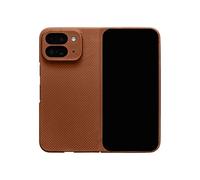 Latercase | Compatible with Pixel 9 Pro Fold | Coffee | Durable Pixel 9 Pro Fold Phone Case | 0.6mm Thin Aramid Fiber, 10 Grams, Precision Lasercut, Full Camera Protection, Nonslip Matte Finish