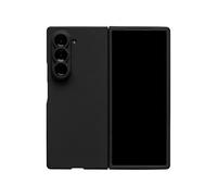 Latercase for Galaxy Z Fold 6 | Ultra-Thin 0.6mm Aramid Fiber Case | Lightweight 16g Hard Shell Slim Protective Cover | Wireless Charging Compatible | Matte Non-Slip Grip | Black Crosshatch