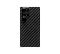 Latercase for Samsung Galaxy S26 Ultra | Ultra-Thin 0.6mm Aramid Fiber Phone Case | Lightweight 14g Slim Protective Cover | Precision Laser Cut | Matte Non-Slip Grip | Gray Black