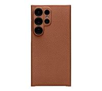 Latercase Galaxy S24 Ultra Case Coffee Durable Thin Phone Case Compatible with Galaxy S24 Ultra | 0.6mm, Aramid Fiber, Precision Lasercut, Full Camera Protection, Nonslip Matte Finish