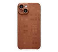 Latercase | iPhone 15 Case | Coffee | Durable Thin Phone Case | 0.6mm Aramid Fiber, Precision Lasercut, Full Camera Protection, Nonslip Matte Finish | Compatible with iPhone 15