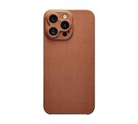 Latercase | iPhone 15 Pro Max Case | Coffee | Durable Thin Phone Case | 0.6mm Aramid Fiber, Precision Laser-Cut, Full Camera Protection, Non-Slip Matte Finish | Compatible with iPhone 15 Pro Max