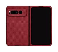 Latercase | Pixel Fold Case | Crimson | Durable Thin Phone Case | 0.6mm Aramid Fiber, Precision Lasercut, Full Camera Protection, Nonslip Matte Finish | Compatible with Pixel Fold
