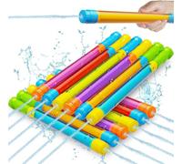 LATERN 12Pcs Water Pistols for Kids, 42CM Mixed Colors Plastic Water Pistol Beach Toy Squirt Gun Water Blaster for Summer Pool Garden Outdoor Water Party Favors (6 Colors)