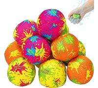 LATERN 30Pcs Water Bomb Balls, 5CM Reusable Water Absorbent Ball Mini Water Splash Balls for Outdoor Water Activities Pool Beach Party Favors Summer Water Fight Games