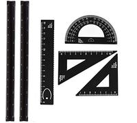 LATERN 6 Pieces Triangle Architect Scale Set, 2 Pieces Triangle Architect Scale Set + 4 Pieces Triangle Scale Square Set