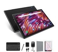 Latest 2025 Android 13 Tablet, 128GB+16(8+8 Expand)GB/512GB Expandable, Octa-Core Tablet with 5G WiFi, 8000mAh Battery, 10.1 inch Tableta with 21MP Camera, Tableta with Keyboard, Bluetooth,Mouse, Case