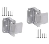 Latest 2025 Model 2 Pack Home Security Door Lock, Reinforcement Lock for Inward Swinging Door, Privacy Door Latch,Hotel Security Door Lock