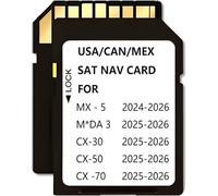 Latest 2025 Navigation Memory Card, GPS Map Memory Card Compatible with Mazda 3(2025), MX-5(2024),Cx-30(2025),Cx50(2025),2025 CX50 Hybrid,Cx70(2025), USA/CAN/MEX Maps