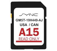 Latest A15 Navigation SD Card Map Sync 2 Compatible with Ford & Lincoln F-150, Escape, Explorer, Fusion, Edge, Mustang, MKZ, Navigator, Covers USA & Canada (GM5T 19H449 AJ)