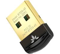 Latest Bluetooth 5.3 Adapter for PC Laptop Desktop, Plug & Play USB Dongle Wireless Transmitter, Connect Headphones, Speakers, Mouse, Keyboard, Printer,20M Range