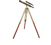 Latest Brass Antique Telescope with Tripod Solid Article Marine Lovers Nautical Sailor High Magnification