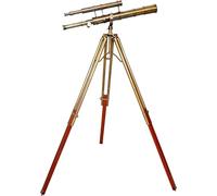 Latest Brass Antique Telescope with Tripod Solid Article Marine Lovers Nautical Sailor High Magnification