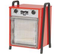 Latest Clarke Devil 6015 15kW Industrial Electric Fan Heater (400V)