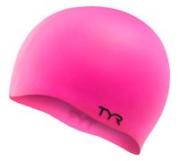 Latest Designed Long Hair Silicone Swim Cap, Keeps Hair Clean with Ear Protector,Waterproof Silicone Swimming Cap for Adult, Woman and Men (Floro Pink