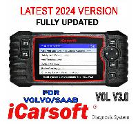 LATEST ICARSOFT VOL V3 FOR VOLVO SAAB Diagnostic Scan Reset Tool ABS SRS AIRBAG