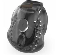 Latest Male Fully Restraint Bowl Chastity Device Cock Cage with 4 Penis Ring Bondage Lock Adult BDSM Sex Toy 3 Color(1Spanish Mathematics,L)