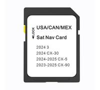 Latest Map Navigation SD Card, Compatible with 2023 2024 3 CX-5 CX-90 Support USA/Canada/Mexico New Maps