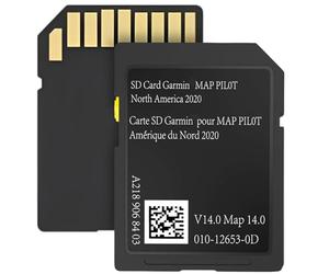 Latest Navigation Memory Card A2189068403 Compatible with Mercedes Garm./Pilot,GLA/GLC/CLA/AMG/A/B/C/E-Class,Version 14.0 (MAP 14.0) Only fit for The Audio 20 (Code 522) NTG,Can/Mex/USA Maps