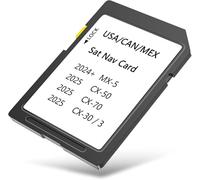 Latest Navigation SD Card KR9D66EZ1 Compatible with 2024+ MX-5, 2025 3 / CX-30 /CX-50 /CX-70, USA/CAN/MEX Maps