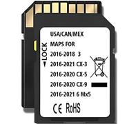 Latest Navigation SD Card Memory,Compatible with: (2016-21)-Cx3. (2016-20)-Cx5. (2016-20)-Cx9. (2016-22)-Mx5. (2016-18)-3. (2016-22)-6, Can/Mex/USA Maps