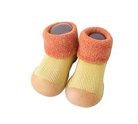 Latest offers toddler boys girls socks shoes toddler fleece warm the floor non slip socks prewalker shoes wedding women shoes, Orange, 4.5 UK