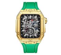 Latest Style Watch Case,For Band 7 8 Ultra 45mm Luxury Modification Kit For iWatch 8 7 45mm Fluorine Rubber Strap With Tool