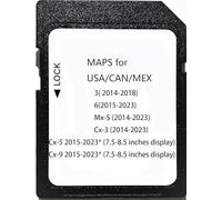 Latest Updated Navigation sd Card Compatible with CX3(2014-2023) CX5(2015-2023) CX9(2015-2023) MX5(2014-2023) M**da 3(2014-2018) M**da6 (2015-2023)