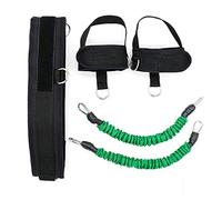 Latex Basketball Bouncing Trainer Equipment Elastic Pull Rope for Leg Muscle Strength Training Fitness Body Shaper Home Gym Workout Green Yellow Blue (Green)